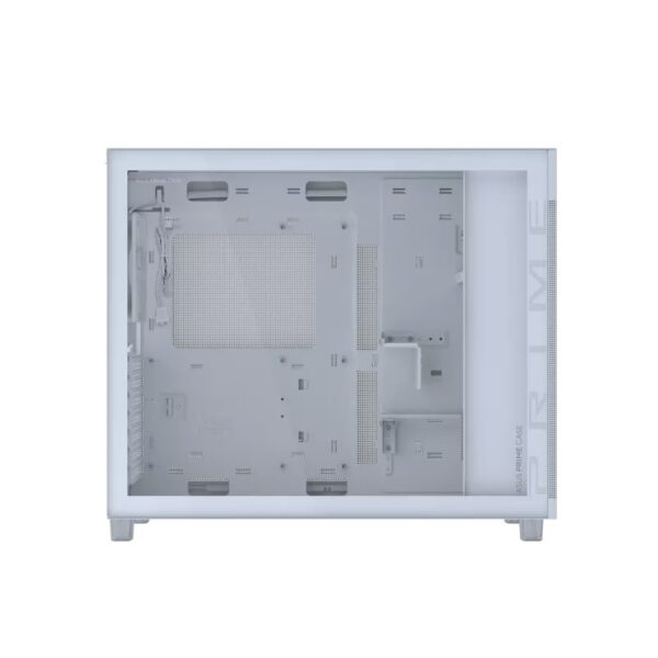 ASUS Prime AP303 Tempered Glass Compact ATX Gaming Case white