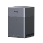 UGREEN NAS DH4300 Plus 4-Bay Desktop NASync, Support Capacity 120TB, Remote Access, AI Photo Album, Beginner Friendly System, 8GB LPDDR4X RAM, 2.5GbE, 4K HDMI, Network Attached Storage(Diskless)