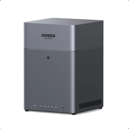 UGREEN NAS DH4300 Plus 4-Bay Desktop NASync, Support Capacity 120TB, Remote Access, AI Photo Album, Beginner Friendly System, 8GB LPDDR4X RAM, 2.5GbE, 4K HDMI, Network Attached Storage(Diskless)