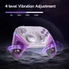 EasySMX D10 Wireless Game Controller TMR Anti-Drift Joysticks, Dual-Mode Triggers, 1000Hz Polling, Mechanical Buttons, RGB – Bluetooth Gamepad for PC/Switch/Switch2/iOS/Android with Charging Dock