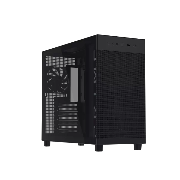 ASUS Prime AP303 Tempered Glass Compact ATX Gaming Case