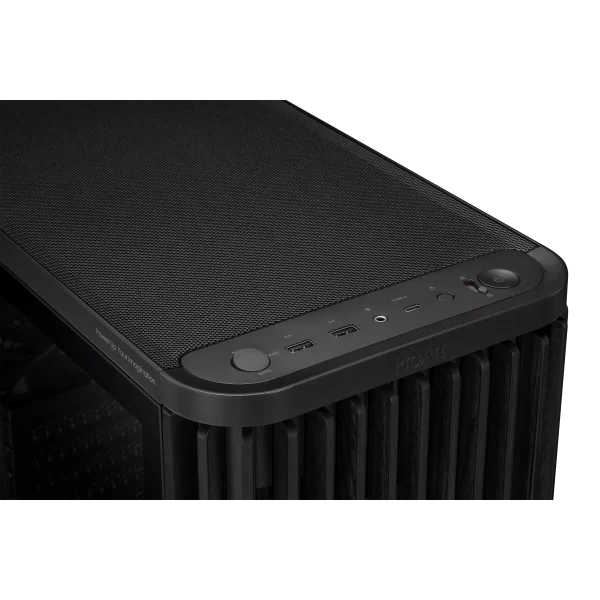 ASUS ProArt PA401 Wood Edition Tempered Glass ATX Mid-Tower Computer Case