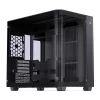 JONSBO TK-3 One-Piece Curved Glass ATX Mid Tower Gaming Pc Case Black