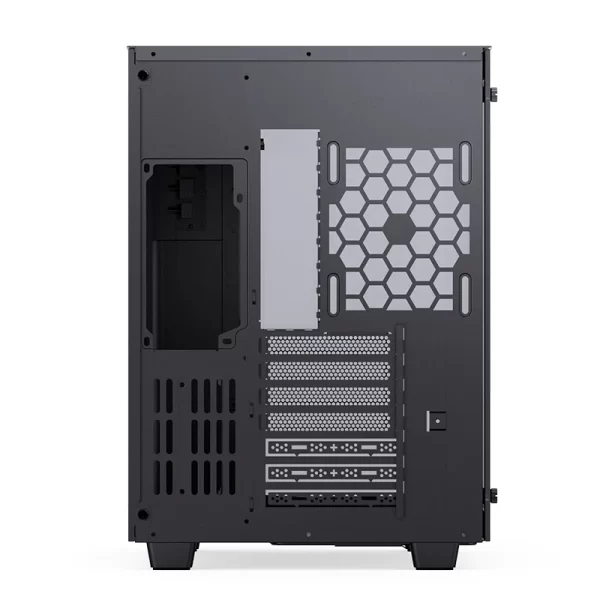 JONSBO TK-3 One-Piece Curved Glass ATX Mid Tower Gaming Pc Case Black