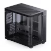 JONSBO TK-3 One-Piece Curved Glass ATX Mid Tower Gaming Pc Case Black