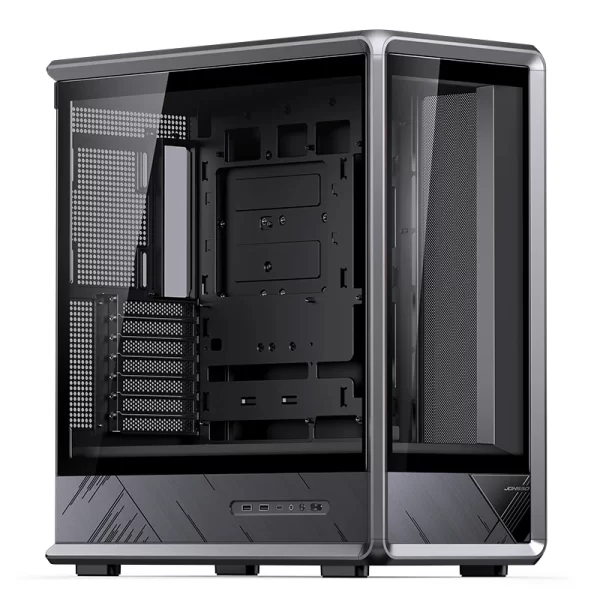 JONSBO D401 ATX Gaming PC Case Seaview Black.