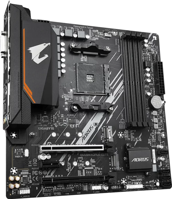 Gigabyte B550M AORUS ELITE AM4 Micro-ATX Motherboard