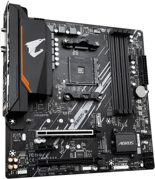Gigabyte B550M AORUS ELITE AM4 Micro-ATX Motherboard