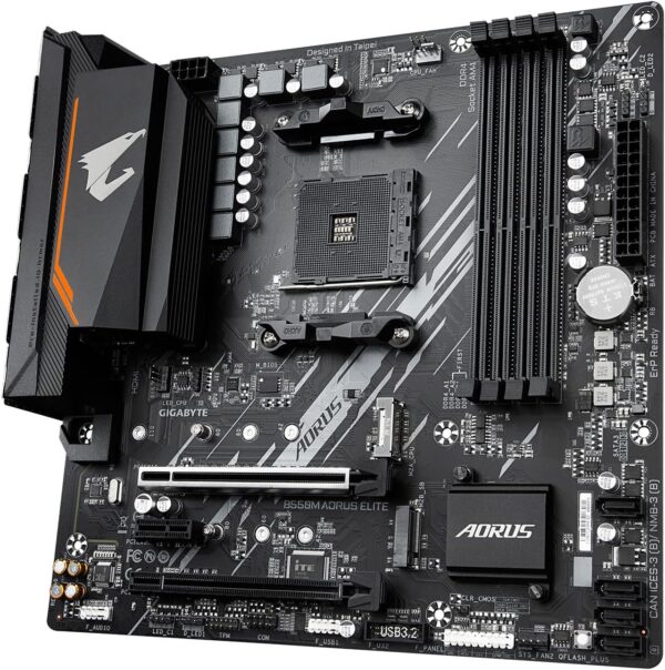 Gigabyte B550M AORUS ELITE AM4 Micro-ATX Motherboard
