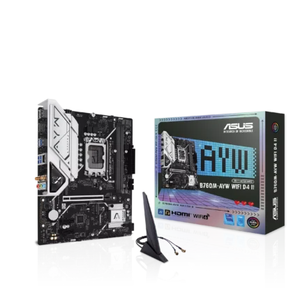 ASUS B760M-AYW WIFI D4 II Lga 1700 Micro-Atx motherboard