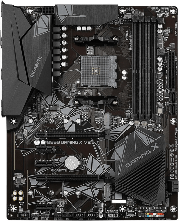 GIGABYTE B550 GAMING X V2 AM4 AMD B550 SATA 6Gb/s USB 3.0 ATX Motherboard