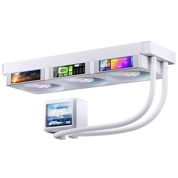 Jonsbo TF3-360SC Water Cooled Radiator Screen Display ARGB Integrated 360 AIO CPU Liquid CPU COOLER