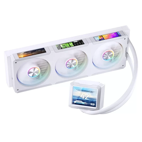 Jonsbo TF3-360SC Water Cooled Radiator Screen Display ARGB Integrated 360 AIO CPU Liquid CPU COOLER