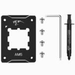 COOLLEO AMD AM5 CPU Holder Corrective Anti-Bending Fixing Frame