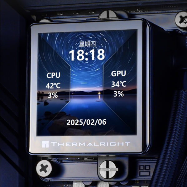 Thermalright Frozen Vision 360 ARGB Black V2 AIO CPU Water Cooler