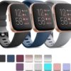 Fitbit Versa/Versa 2 / Versa Lite, Silicone Straps Band