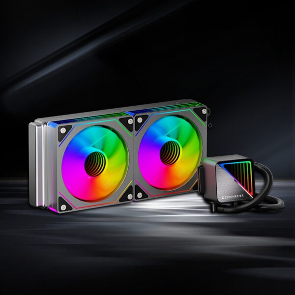 ZeroMaster 240mm AIO ARGB Liquid Cpu Cooler