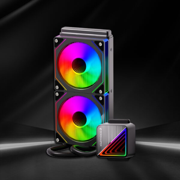 ZeroMaster 240mm AIO ARGB Liquid Cpu Cooler