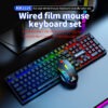 SOREX KM2025 Mechanical Wired Gaming Keyboard and Mouse Combo Rgb