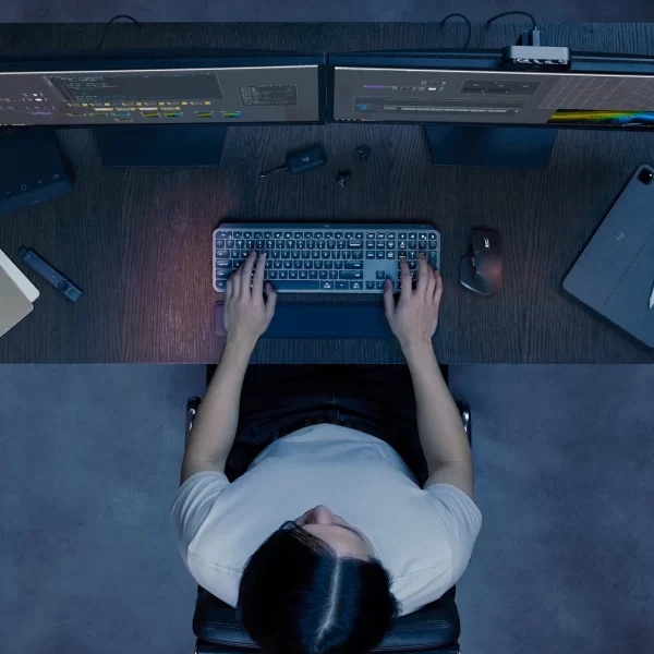 Logitech MX Keys S for Mac Wireless Bluetooth Backlit Keyboard