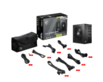 MSI MAG A750GL PCIE5 750Watts Gold 80+ Gold, ATX 3.1 & PCIe 5.1 Modular Power Supply