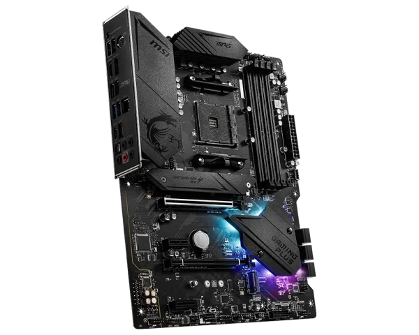 MSI MPG B550 GAMING PLUS V1 AM4 AMD ATX Gaming Motherboard.