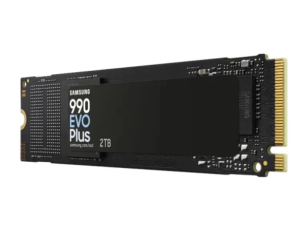 Samsung 990 EVO Plus 2TB SSD PCIe Gen 4 x4 and PCIe Gen 5 x2 NVMe M.2 Internal SSD
