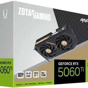 Zotac NVIDIA GeForce RTX 5060 Ti Twin Edge OC 16GB GDDR7 PCIe 5.0 Graphics Card