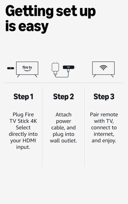 Amazon Fire TV Stick 4K Select AI-powered Streaming Device 2026