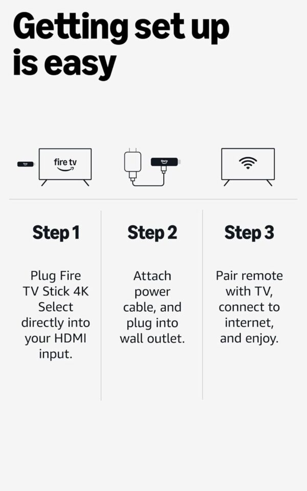 Amazon Fire TV Stick 4K Select AI-powered Streaming Device 2026