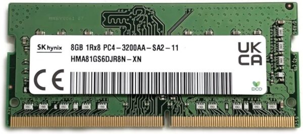 SK Hynix 8GB DDR4 3200MHz HMA81GS6DJR8N-XN SO-DIMM Memory Module