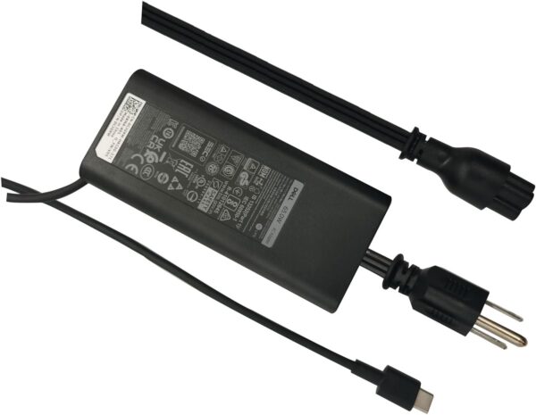 Original Dell Laptop Charger 65W USB-C,AC Adapter,LA65NM190, HA65NM190, DA65NM190, HKA65NM200.