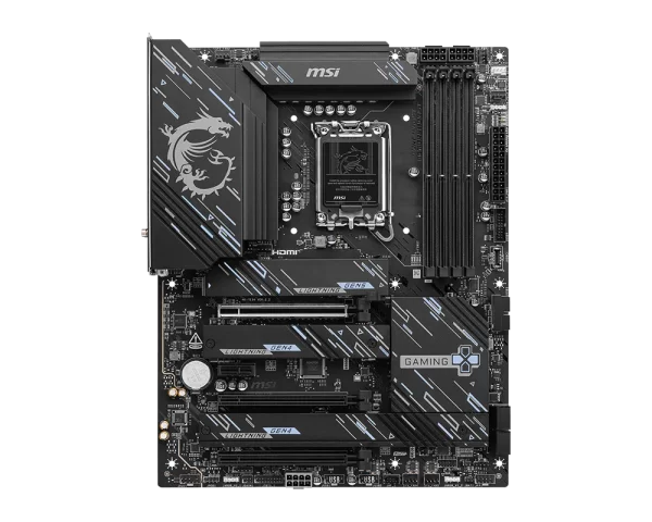MSI Z890 GAMING PLUS WIFI LGA 1851 ATX Motherboard.