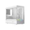 Jungle Leopard MS-01 Micro ATX Gaming PC Case With 3X Preinstalled Transwarp 120mm RGB Case Fan