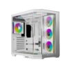 Jungle Leopard AS-01 Mid Tower Galaxy with 4 Fan Mid-Tower Computer Case