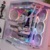 Jungle Leopard AS-01 Mid Tower Galaxy with 4 Fan Mid-Tower Computer Case