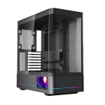 Jungle Leopard AC-02 Digital 5.5 Inch Integrated LCD Screen ATX Gaming Computer Case|