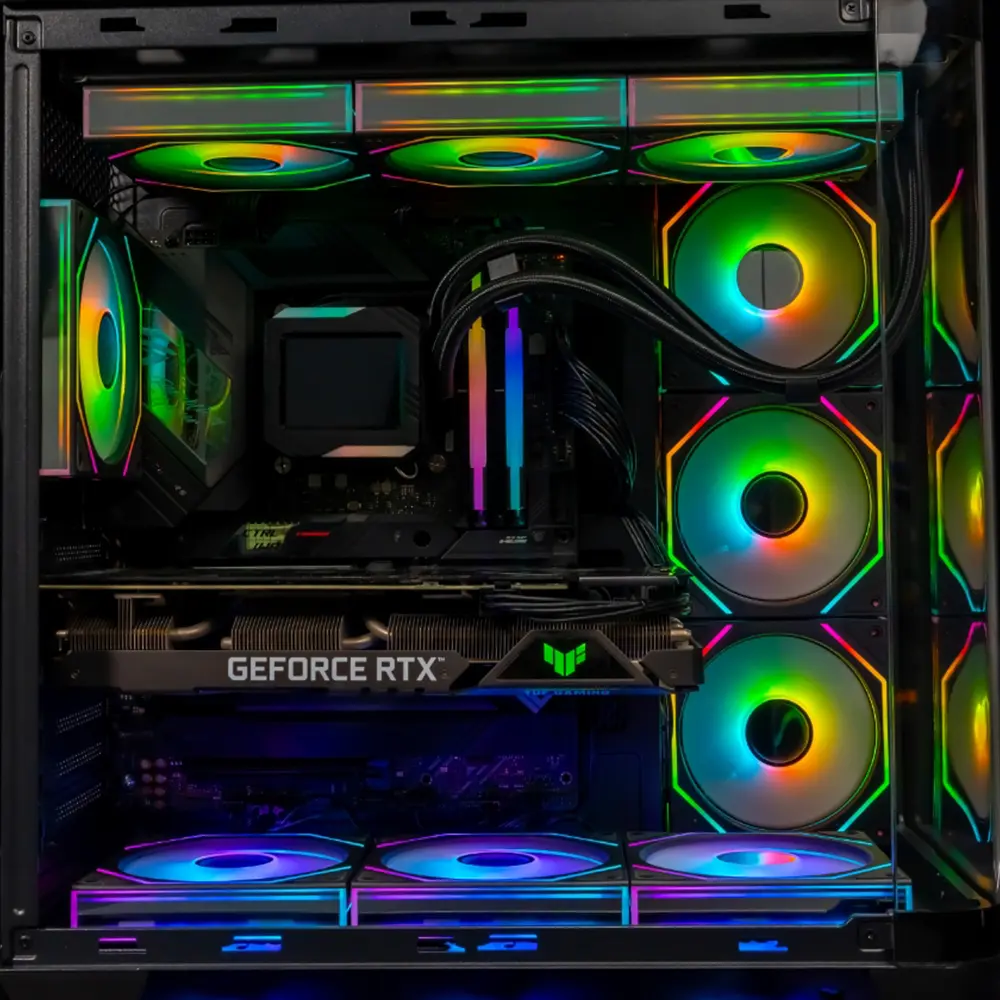 Jungle Leopard AC-01 Mid Tower ATX Gaming Case.
