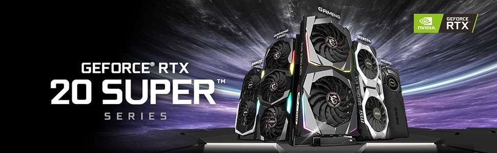 MSI GeForce RTX 2060 SUPER 8GB GDDR6 GAMING X Graphics Card