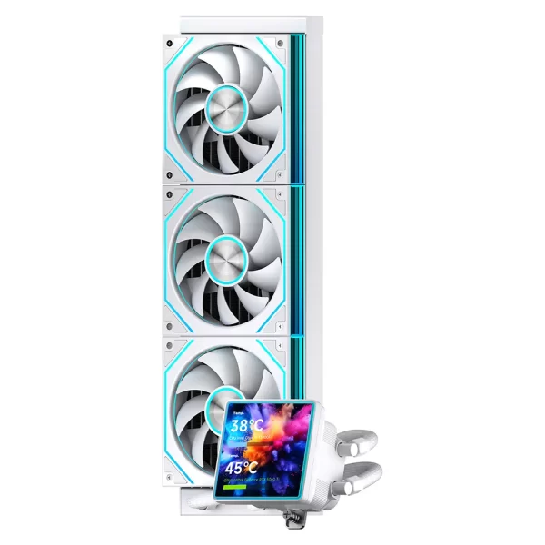 Jungle Leopard Pro Flow 360 ARGB All-In-One LCD Sreen AIO Liquid Cpu Cooler
