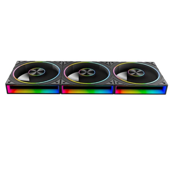 Jungle Leopard MS-01 Micro ATX Gaming PC Case With 3X Preinstalled Transwarp 120mm RGB Case Fan