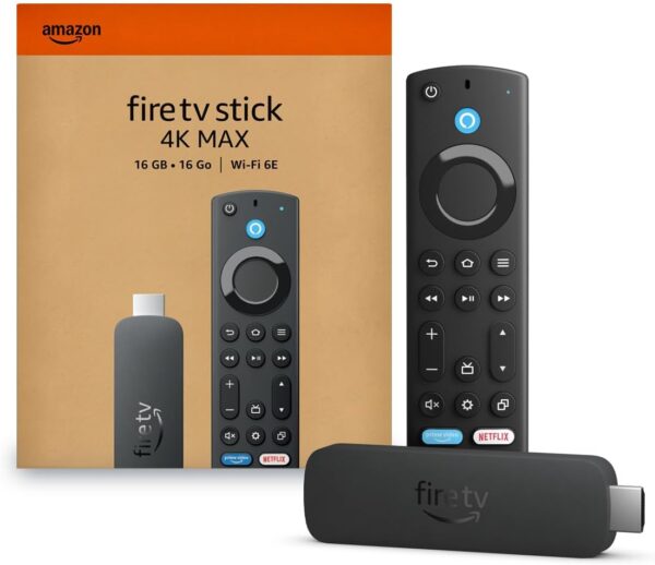 Amazon Fire TV Stick 4k Max 2nd Gen streaming device