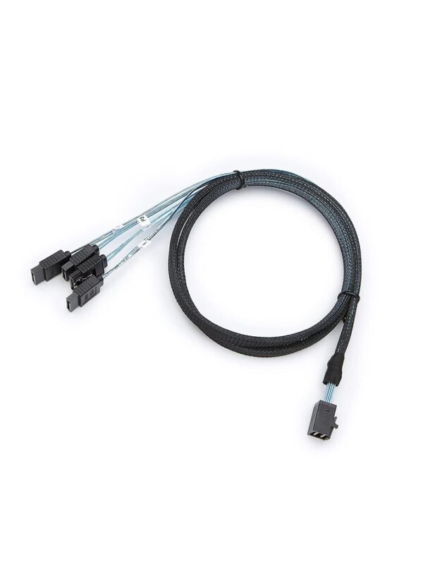 Mini SAS to SATA Cable: 0.5M SFF-8087 to SATA Forward Breakout Cable SFF8087 SAS Controller to Hard Drive