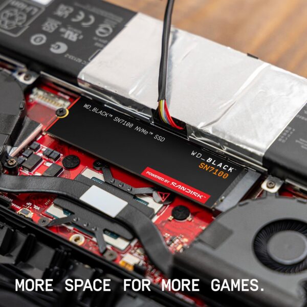 WD_Black SN7100 1TB Gen4 PCIe NVMe SSD WDS100T4X0E