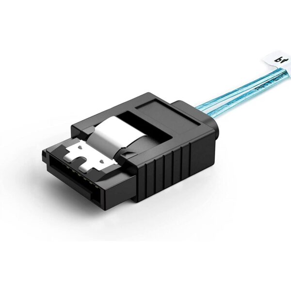 Mini SAS to SATA Cable: 0.5M SFF-8087 to SATA Forward Breakout Cable SFF8087 SAS Controller to Hard Drive
