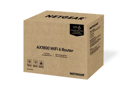 NETGEAR R6700AX 4-Stream AX1800 WiFi 6 Gaming Router