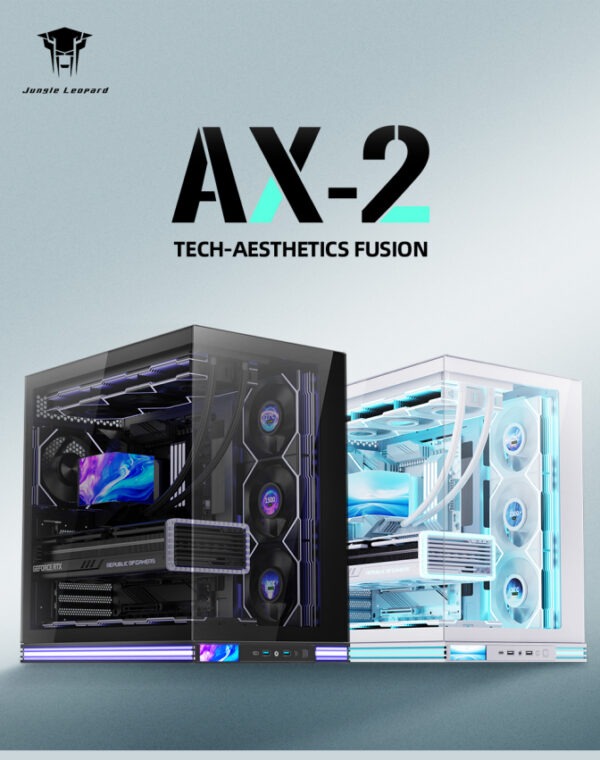Jungle Leopard AX-2 ATX Mid Tower Gaming PC Computer Case