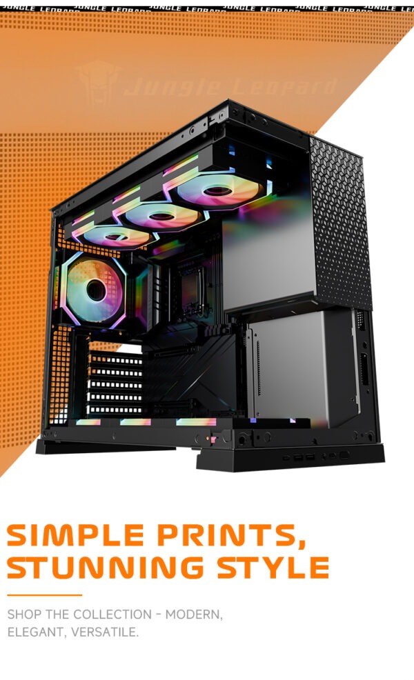 Jungle Leopard AX-01 ATX Gaming PC Computer Case