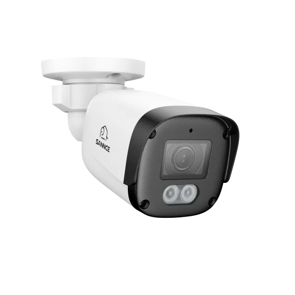 SANNCE 8CH 6MP NVR 5MP Audio POE Security Camera System Human Vehicle Detection CCTV