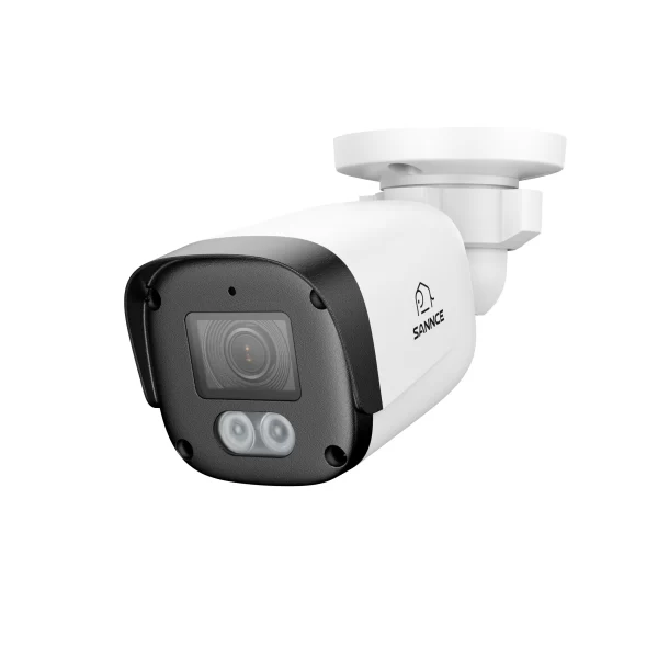 SANNCE 8CH 6MP NVR 5MP Audio POE Security Camera System Human Vehicle Detection CCTV